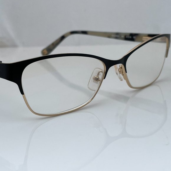 Marchon NYC Women Glasses Frame M-SURREY Black/Gol - Picture 5 of 15
